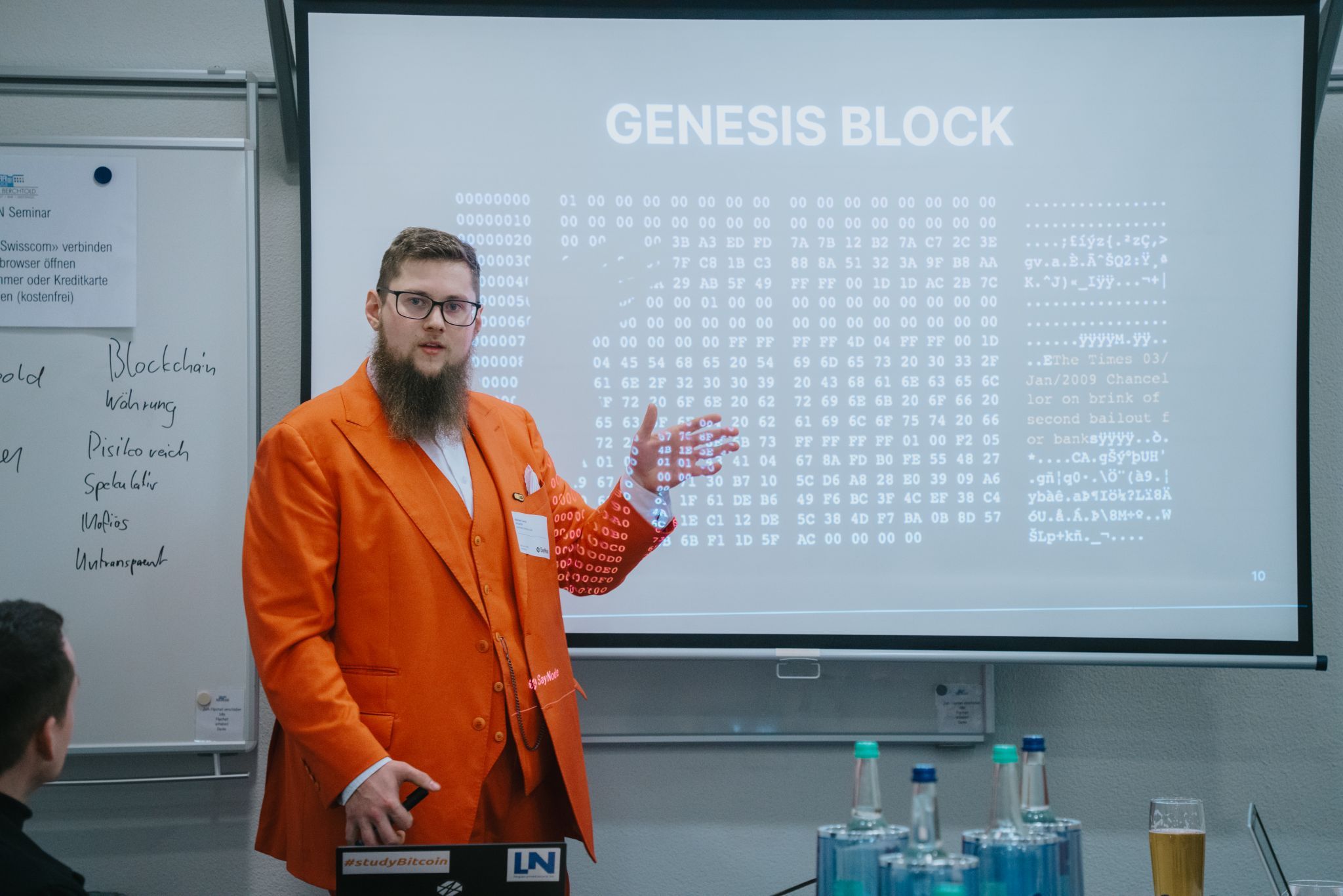 Werner Liechti at Bitcoin for Business